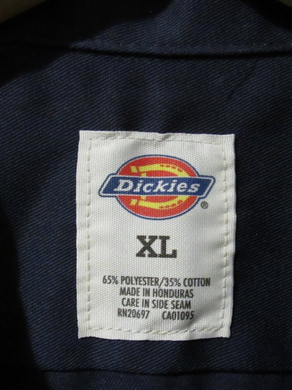Dickies Classic Blue Short-Sleeve Work Shirt - XL - Picture 3 of 3
